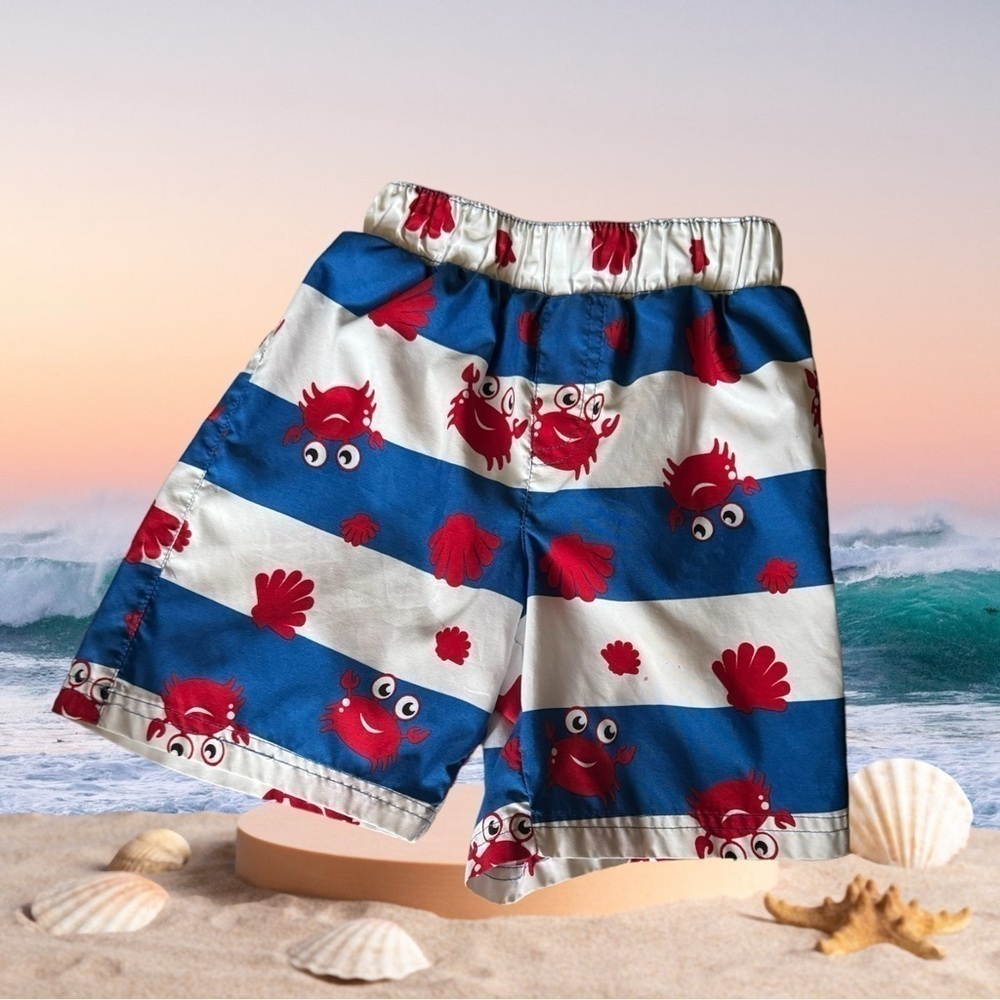 Toddler crab swim trunks by wippette - Picture 1 of 6